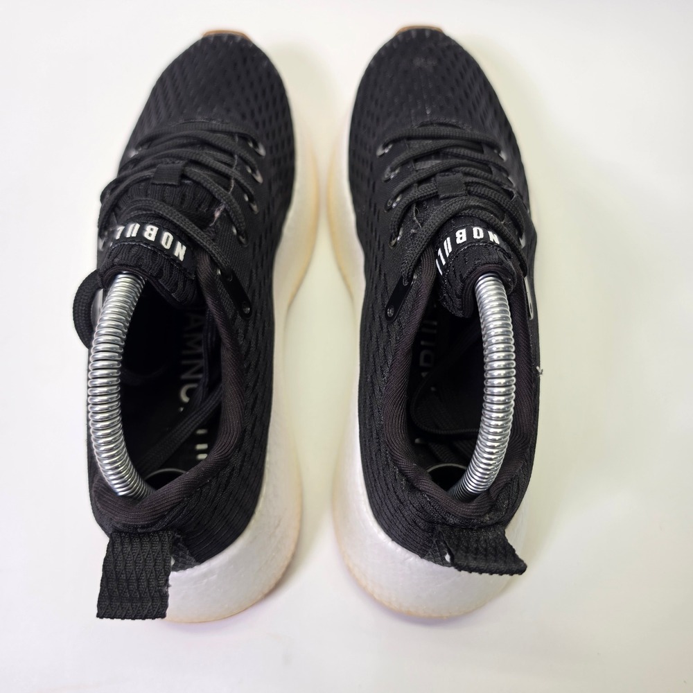 NOBULL Knit Runner Womens 8 Black Athleisure Minimalist Gym Shoes Cross Training - Picture 14 of 16